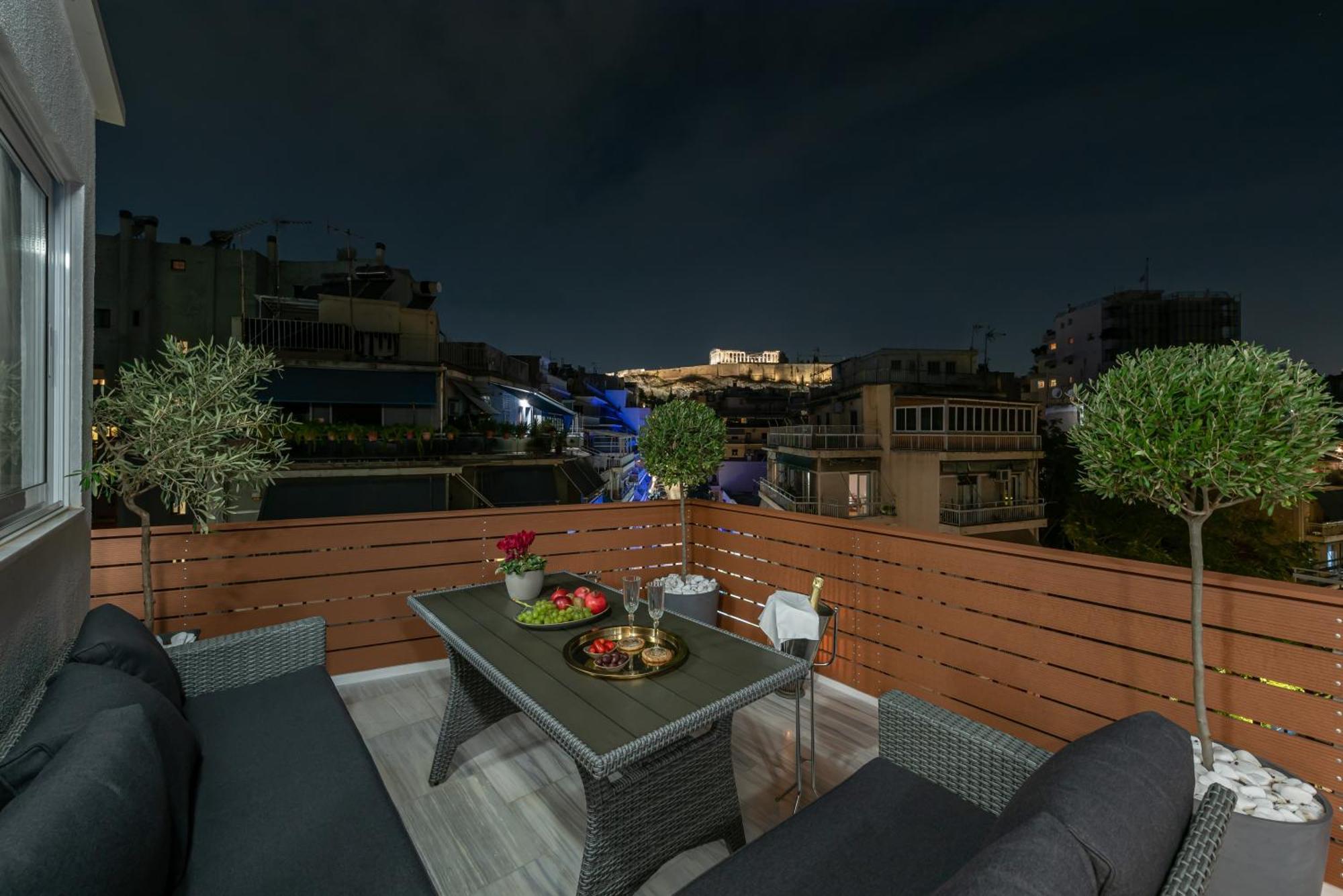 Acropolis Divine Penthouse Apartment Atena Exterior foto