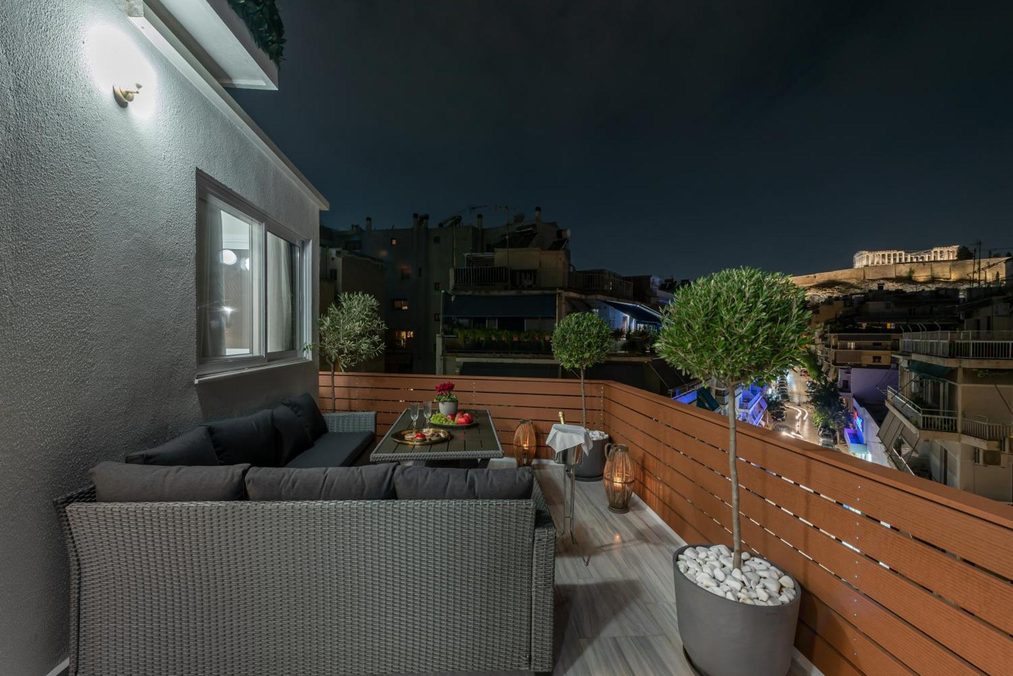Acropolis Divine Penthouse Apartment Atena Exterior foto